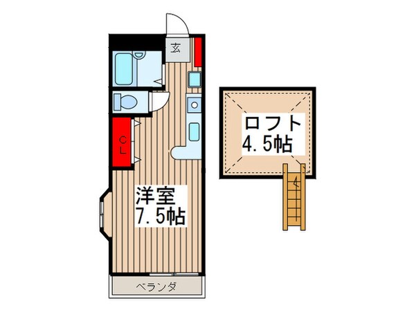 フルハウスＫの物件間取画像